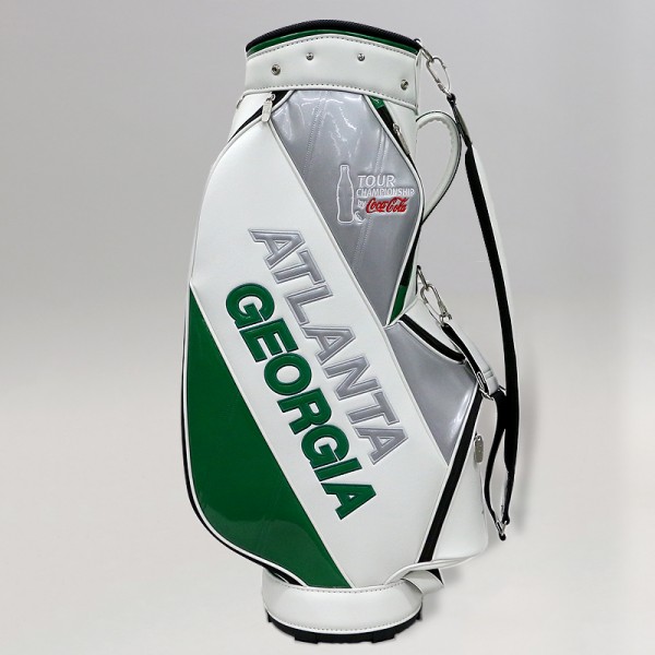 US PGA TOUR キャディバッグ3054 ホワイト×シルバー(生産完了商品