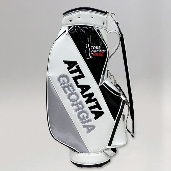 US PGA TOUR キャディバッグ3054 ホワイト×ブラック(生産完了商品