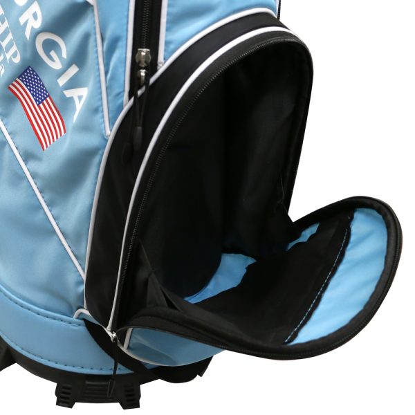 US PGA TOUR キャディバッグ3057 サックス(生産完了商品) 軽量キャディ 