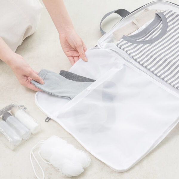 旅先でも洗濯ストレスゼロに。荷造りも帰宅後も時短を叶える洗濯ネットを発売