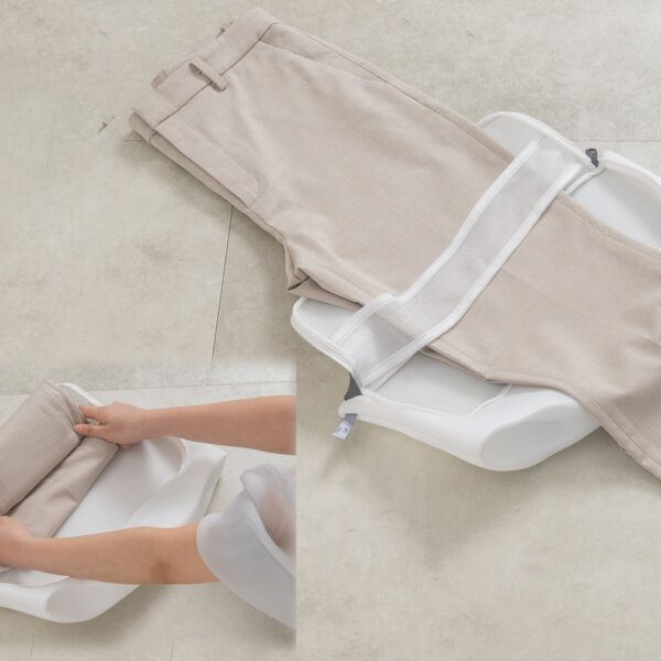 手洗い要らずで衣類を守る！画期的な型崩れ防止洗濯ネットを発売